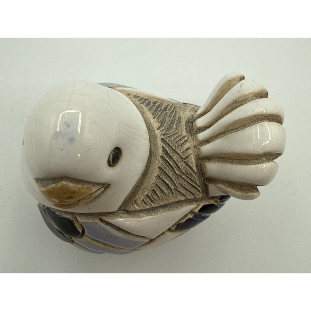 Artesania Rinconada bird - Handmade Uruguay Earthenware Ceramic Folk Art - Picture 2 of 16